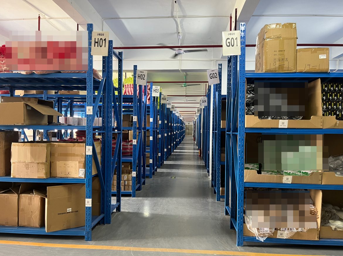 GOSHIP warehouse aisle