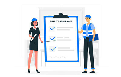 Performing quality inspection