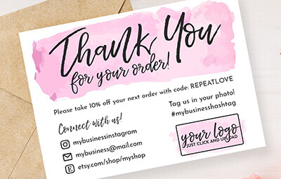 Gift Cards/Thanks Cards