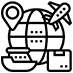 Third-party logistics icon